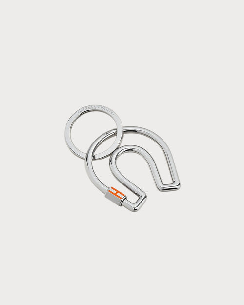 HERMES Fer a Cheval Key Ring | 爱马仕 锁匙扣 (Orange)