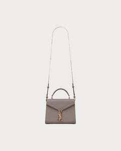 YSL Saint Laurent Cassandra Mini Top Handle Bag (Fog) | 聖羅蘭 手袋
