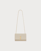 YSL SAINT LAURENT Kate Medium Chain Bag | 聖羅蘭 手袋 (White)