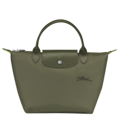 LONGCHAMP Le Pliage Green S Handbag | Longchamp short shoulder strap slim handbag (multi-color) 