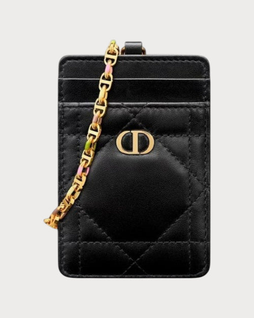 CHRISTIAN DIOR Miss Caro ID Holder with Chain | 迪奥卡套连链带(多色)