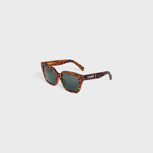 CELINE Women's Monochroms 03 Sunglasses in Acetate | CELINE Sunglasses (Brown)