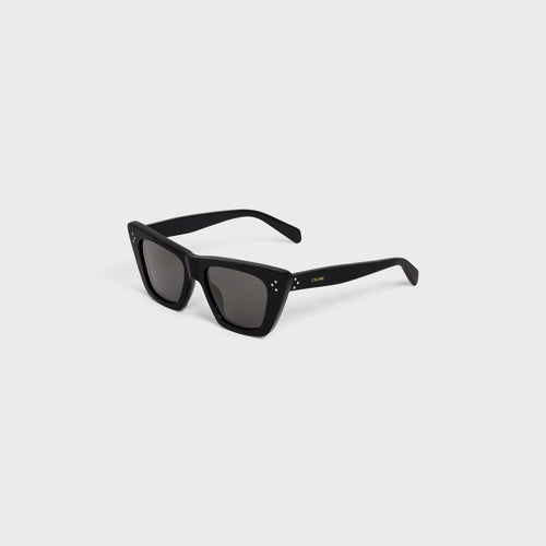 CELINE Women's Cat Eye S187 Sunglasses in Acetate | Celine Sunglasses (Multicolor)