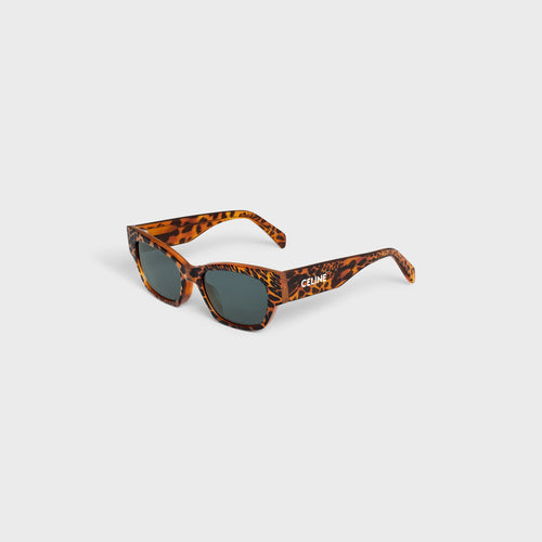 CELINE Women's Monochroms 01 Sunglasses in Acetate | CELINE Sunglasses (Brown)