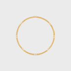 CELINE Triomphe Small Gourmette Necklace | 賽琳 頸鏈 (細碼/金色)