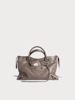 BALENCIAGA Women's Le City Bag in Black Lambskin(Medium/3 Colors)