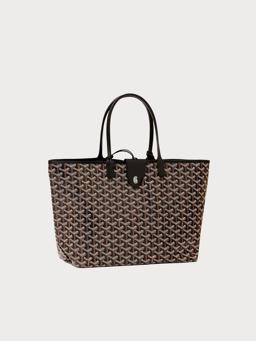 GOYARD Saint Louis Bag Goyardine Canvas & Calfskin(PM/Many)