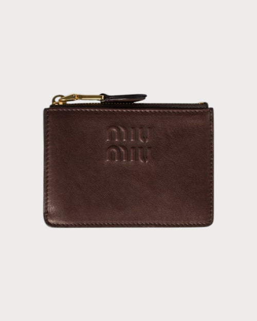 MIU MIU Nappa Leather Card Holder | 缪缪 卡套 (多色)