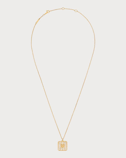 CELINE Triomphe Nightfall Necklace | 赛琳 项链 (金色)