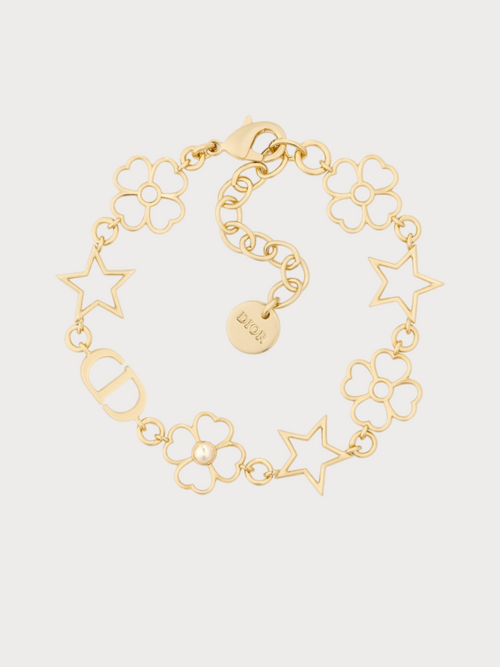 CHRISTIAN DIOR Lucky Lace Bracelet(Gold)