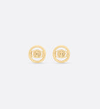 CHRISTIAN DIOR 30 Montaigne Stud Earrings Gold-Finish Metal | 迪奧 耳環 (金色)
