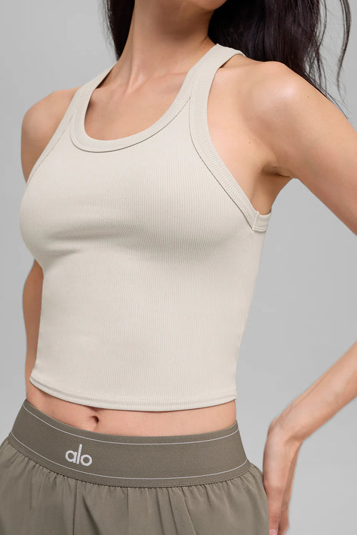 ALO YOGA Goddess Ribbed Go-To Tank | 羅紋經典背心 (多色)