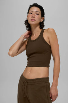 ALO YOGA Goddess Ribbed Go-To Tank | 羅紋經典背心 (多色)