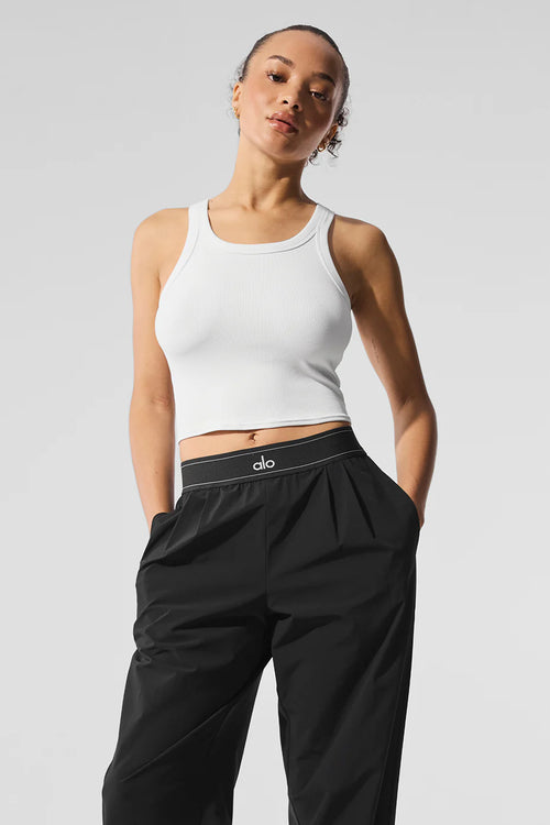 ALO YOGA Goddess Ribbed Go-To Tank | 羅紋經典背心 (多色)