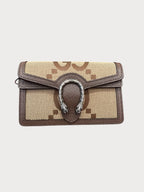 GUCCI Jumbo GG Supermini Bag | 古馳 迷你手袋 (啡色)