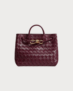 BOTTEGA VENETA BV Andiamo Intrecciato Lambskin(Small/4 Colors)