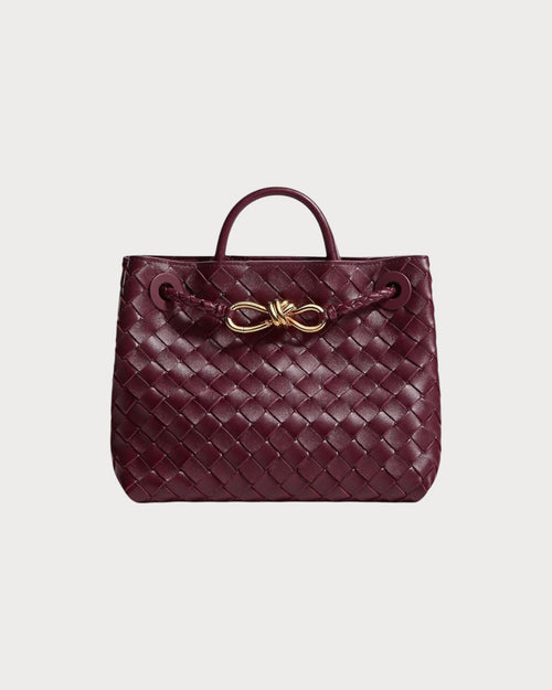 BOTTEGA VENETA BV Andiamo Intrecciato Lambskin(Small/4 Colors)