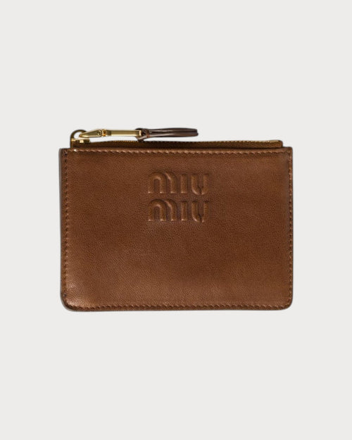 MIU MIU Nappa Leather Card Holder | 缪缪 卡套 (多色)