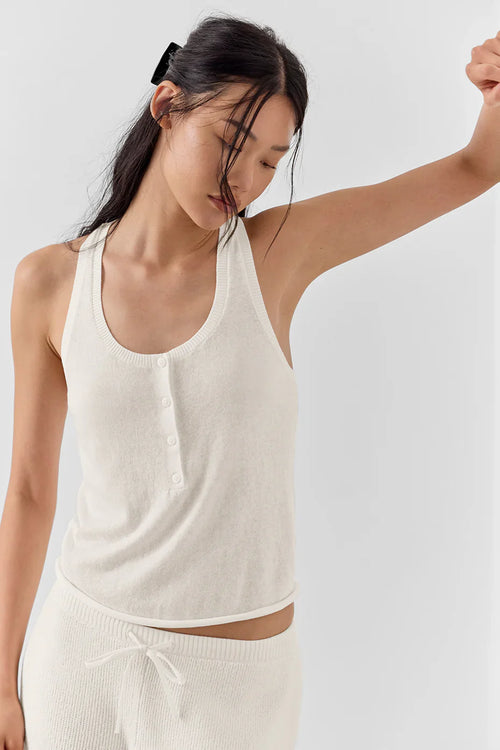 ALO YOGA Supernatural Sweater Henley Tank | 背心毛衣 (多色)
