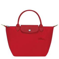 LONGCHAMP Le Pliage Green S Handbag | Longchamp short shoulder strap slim handbag (multi-color) 