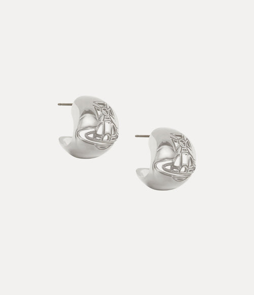 VIVIENNE WESTWOOD Maya Platinum Earrings | Maya Earrings (White Gold)