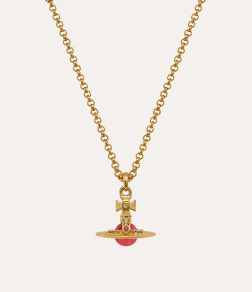 VIVIENNE WESTWOOD New Petite Orb Pendant Necklace | 西太后 頸鏈 (金色)