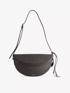 ALAIA Hip East West Nubuck - Leather Cross - Body Bag Anthracite | 手袋 (深灰色) - LondonKelly 英國名牌代購