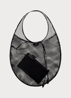 ALAIA One Piece Bag In Fishnet (Medium/Black) - LONDONKELLY 英国名牌代购