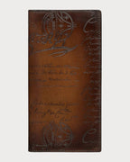 BERLUTI Santal Scritto Leather Long Wallet | 伯魯提 男仕長銀包 (啡色) - LONDONKELLY 英國名牌代購