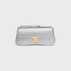 CELINE Medium Celine Lola Bag | 賽琳 手袋 (中碼/銀色) - LondonKelly 英國名牌代購