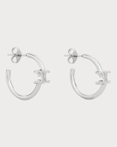 CELINE Triomphe Asymmetric Hoops | 賽琳 耳環 (多色) - LondonKelly 英國名牌代購