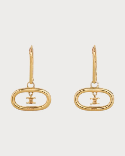 CELINE Triomphe Mobile Earrings | 赛琳 耳环 (金色)