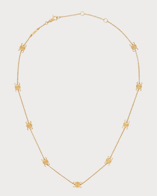 CELINE Triomphe Triomphe Necklace Brass(Mini/2 Colors) - LONDONKELLY 英国名牌代购