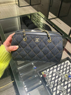 CHANEL 26P AP4474 Purse with Chain | 香奈兒 手袋 (藍色) - LONDONKELLY 英國名牌代購