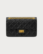 CHANEL AS0874 Mini 2.55 Handbag Aged Calfskin(Black) - LONDONKELLY 英國名牌代購