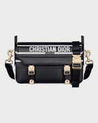 CHRISTIAN DIOR Diorcamp Bag Cowhide Leather(Small/Black) - LONDONKELLY 英國名牌代購