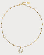 CHRISTIAN DIOR Lucky Dior Necklace | 迪奧 頸鏈 (白色) - LondonKelly 英國名牌代購