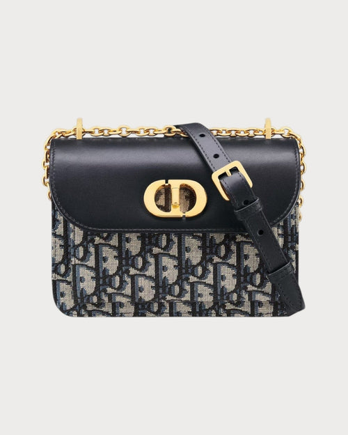 CHRISTIAN DIOR Miss Maddy Bag Oblique Jacquard(Mini/Blue) - LONDONKELLY 英國名牌代購