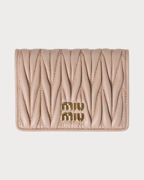 MIU MIU Nappa Leather Card Holder | 缪缪卡套银包(多色) 