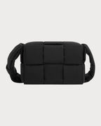 BOTTEGA VENETA Men's Mini Padded Tech Cassette Belt Bag | 葆蝶家 男仕腰包 (黑色)