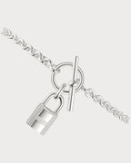 HERMES Kelly Cadenas Bracelet | 愛馬仕 手鏈 (銀色) - LONDONKELLY 英國名牌代購