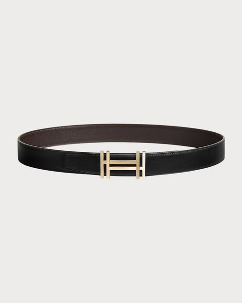 HERMES Men's H Au Carre Belt Buckle & Reversible Leather Strap | 愛馬仕 男仕雙面皮帶 (32MM/ 多色) - LONDONKELLY 英國名牌代購