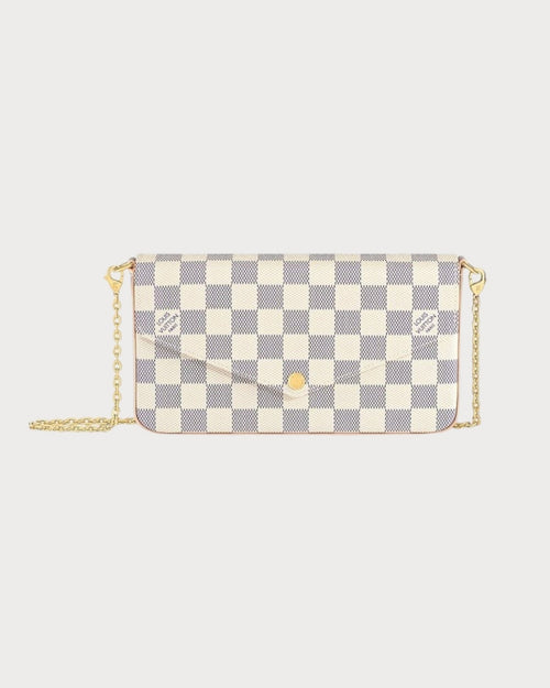 LOUIS VUITTON N40491 Felicie Pochette | 路易威登 銀包連鏈帶 (多色) - LONDONKELLY 英國名牌代購