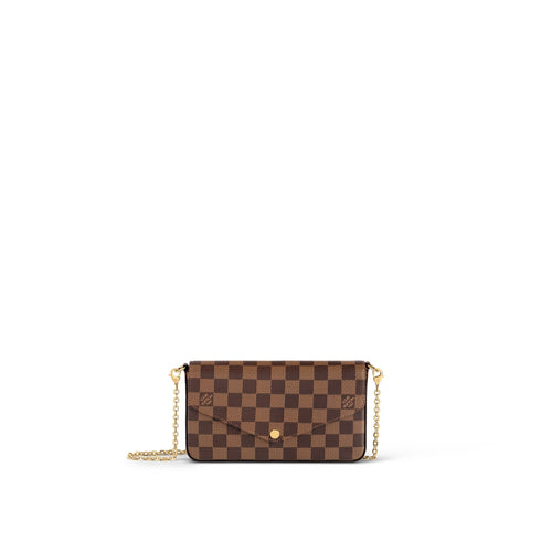 LOUIS VUITTON N40491 Felicie Pochette | 路易威登 銀包連鏈帶 (多色) - LondonKelly 英國名牌代購
