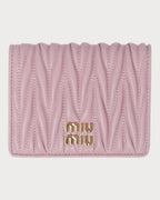 MIU MIU Matelasse Nappa Leather Wallet | 繆繆 銀包 (多色) - LONDONKELLY 英國名牌代購