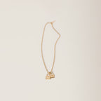MIU MIU Metal Necklace | 繆繆 頸鏈 (金色) - LondonKelly 英國名牌代購
