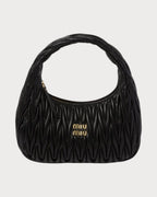 MIU MIU Wander Matelasse Nappa Leather Hobo Bag L Size | 繆繆 腋下袋 (大碼/多色) - LONDONKELLY 英國名牌代購