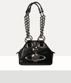 VIVIENNE WESTWOOD Archive Orb Chain Handbag | 西太后 手袋 (黑色) - LondonKelly 英國名牌代購