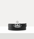 VIVIENNE WESTWOOD Line Orb Buckle Belt | 西太后 皮帶 (黑色) - LondonKelly 英國名牌代購