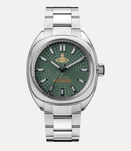 VIVIENNE WESTWOOD Men's Redbridge Watch | 西太后 男仕手錶 (綠色) - LONDONKELLY 英國名牌代購